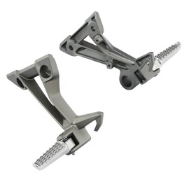 TCT-MOTORPARTS Passenger Foot Peg Rest Bracket Rearsets Fit For Kawasaki Ninja 300 2013-2017 16