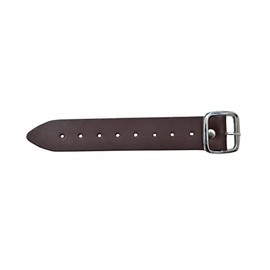 Kilt Straps and Buckle 7" Genuine Leather Extender 1.25" Wide - Kilt Belt Extension for Men Brown Strap (1 Belt)