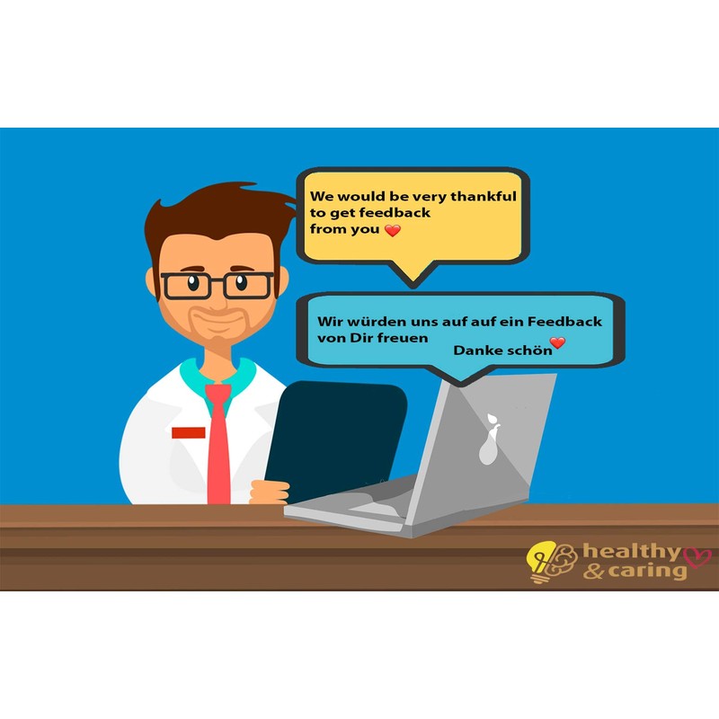 healthy & caring Premium glass 50 ml glass jar, first-class