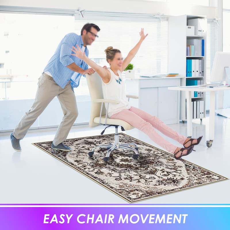 Kuyal Office Chair Mat for Hardwood Floor, 36 x 55