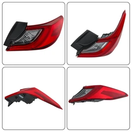Silscvtt RH Outer Tail Light Assembly Replacement for Toyota Camry XLE XSE 2025 Passenger Side 81550-AQ020