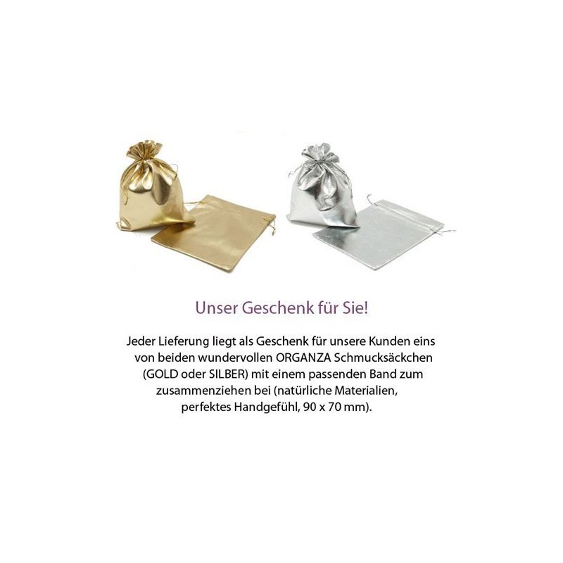 ANDANTE Silver Pendant for Floating Charms Floating Lockets (Drops) with