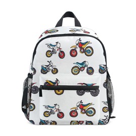 Rucksack für Motorrad, Kleinkinder, Vorschulrucksack, Kinder, Jungen, Mädchen, Kindergarten, Schultasche, B2717, 25.40x30.5x10cm