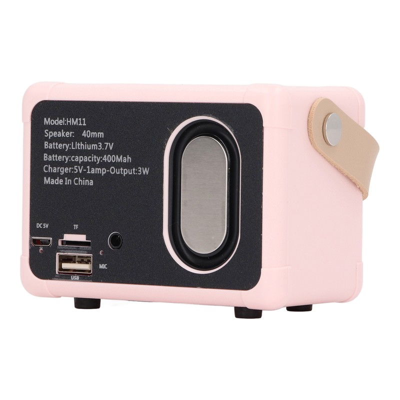 Portable Bluetooth Speaker Mini Compact Wireless Retro Support Radio Program