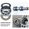 POSEAGLE 2 Pack Pre-Greased 918-06991 Spindle Assembly with 756-05034A Replaces
