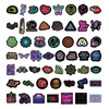 100Pcs Stickers for Water Bottles, Cool Neon Light Stickers for