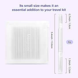 Dermaplane Razor for Women Face & Eyebrow - Dermaplaning Tool for Peach Fuzz Facial Hair Removal,High Precision Blade for Smooth Skin (White, 12 Count)