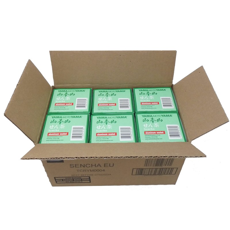 6 boxes of 16 Sencha Green Teabags by Yamamotoyama -