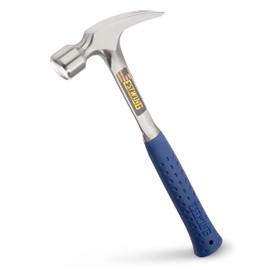 ESTWING Framing Hammer - 22 oz Straight Rip Claw with Smooth Face & Shock Reduction Grip - E3-22SR