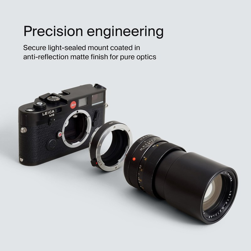 Urth Lens Adapter: Compatible with Leica R Lens and Leica