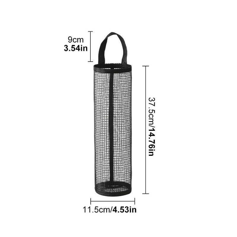 Pixaro 2PCS Carrier Bag Storage, Plastic Bag Storage Hanging, Mesh