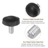 QUARKZMAN 30pcs M4 x 8mm Threaded Knobs with Knurled Handle