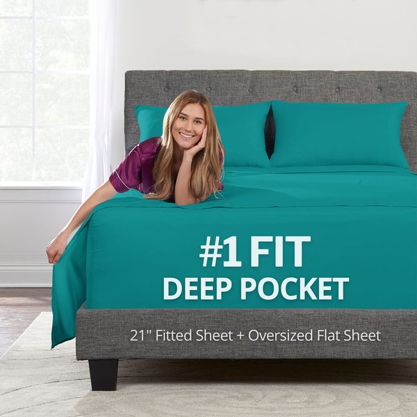 Deep Pocket King Size Sheets – 21” King Size Sheets