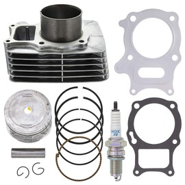 NICHE Cylinder Piston Gasket Kit for Honda Recon Sportrax 250 TRX250X 12191-HM8-000 (68.5mm)