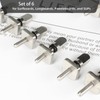 Surfing Accessories Set of 6 – Stainless Steel Fin Screws