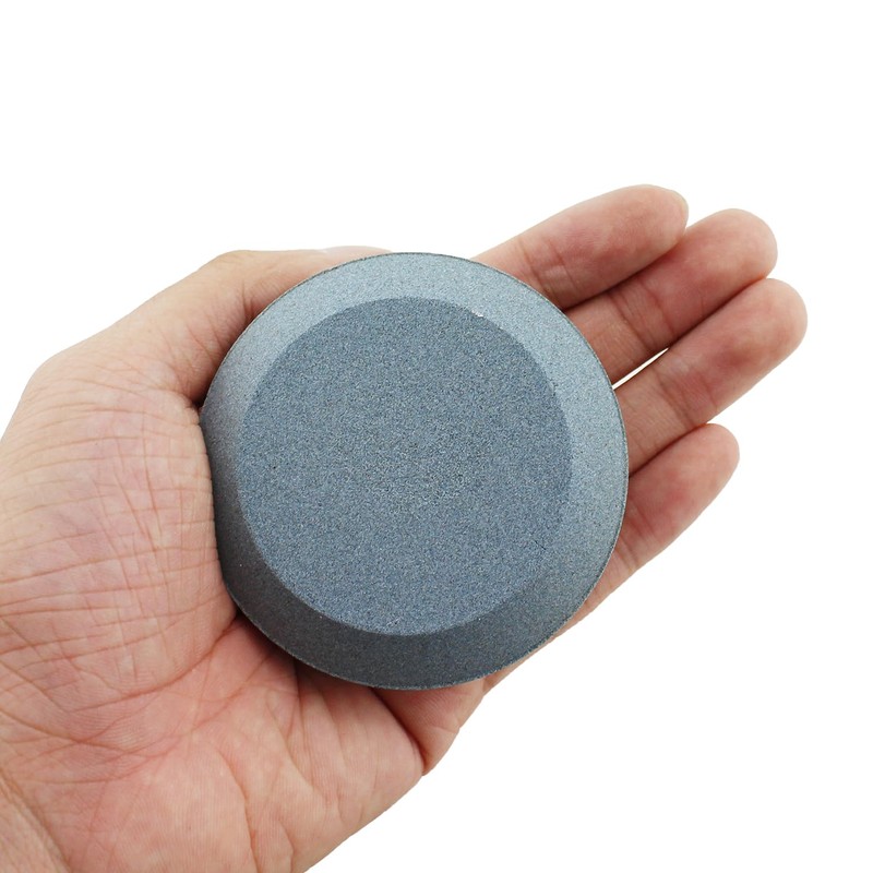 TAODAN 120 and 240 Grit Axe Head Round Sharpening Stone