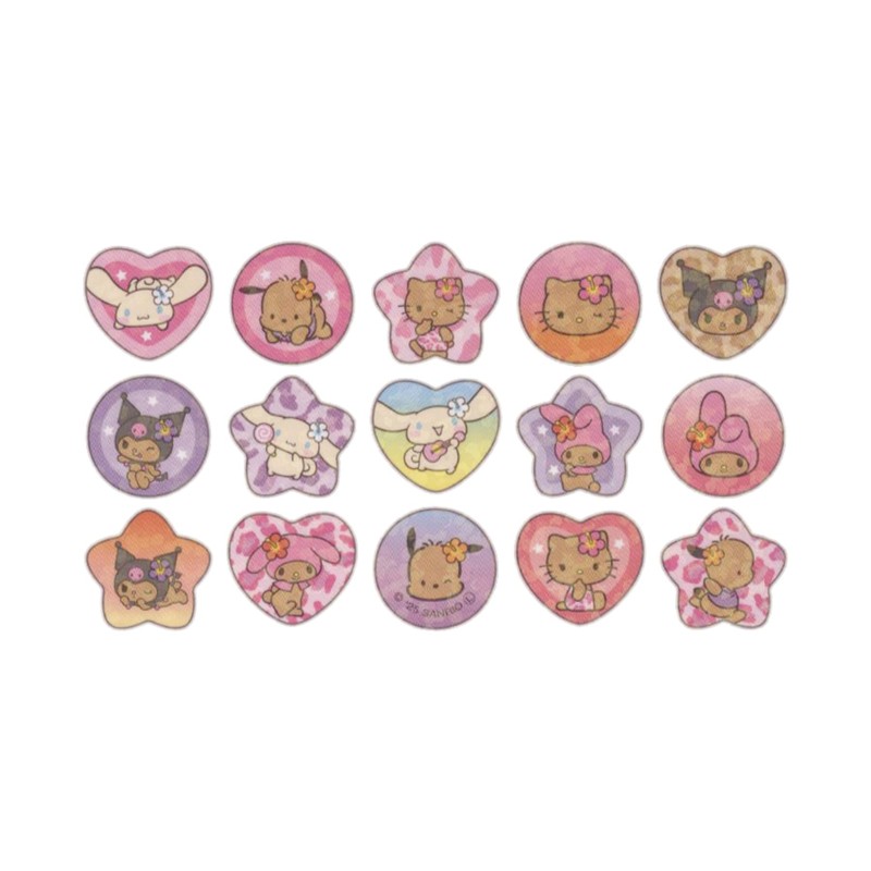 CRUX Abacus Sticker Flake Sanrio Characters Sunburn Summer 134020