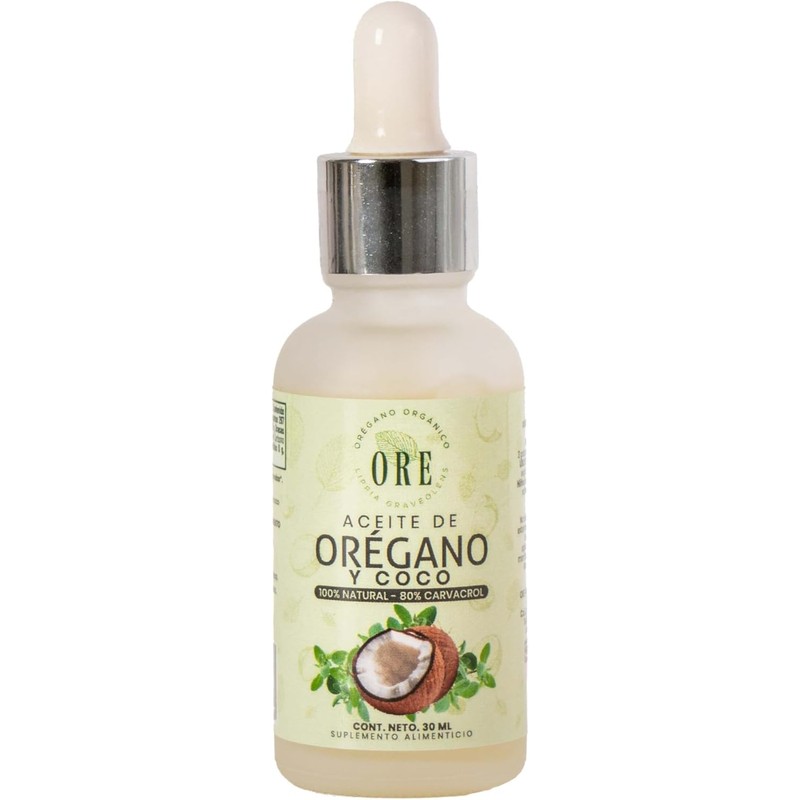 ORE Aceites Orgánicos, Set de 2 Frascos de 30 ml,