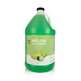 Bark 2 Basics Melon Cucumber Dog Shampoo, 1 Gallon - Unique Herbal Blend, Protects, Repairs, and Nourishes, Delivers Nutrients to Skin and Coat