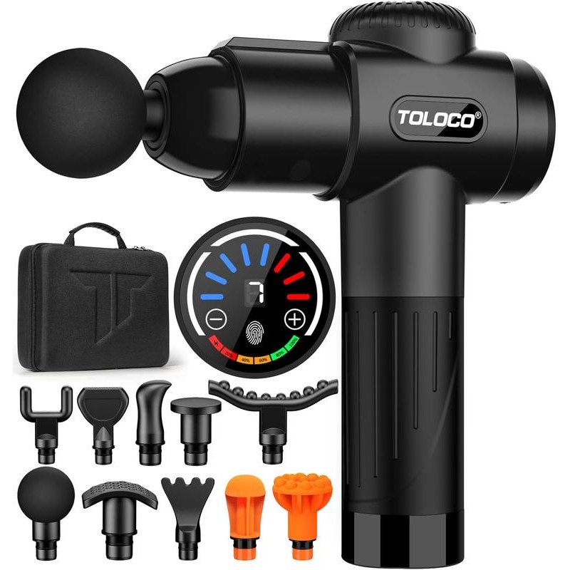 Massage Gun EM26 Experience powerful deep tissue relief,Featuring 10 massage