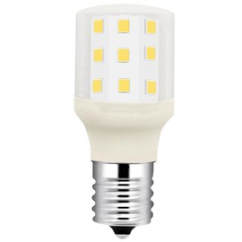 OPXELUYO KEI D28X KEL 2816X Refrigerator Bulb 3W Replacement D28k Kel 2812 Freezer Light 100-265v E17 3.8W 40w Halogen 500lm Equivalent Daylight White Pack of 1