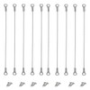 Cabinet Door Restraint,Door Opening Angle Protector Cabinet Hinge Limiter,10pcs (20cm/8inch)