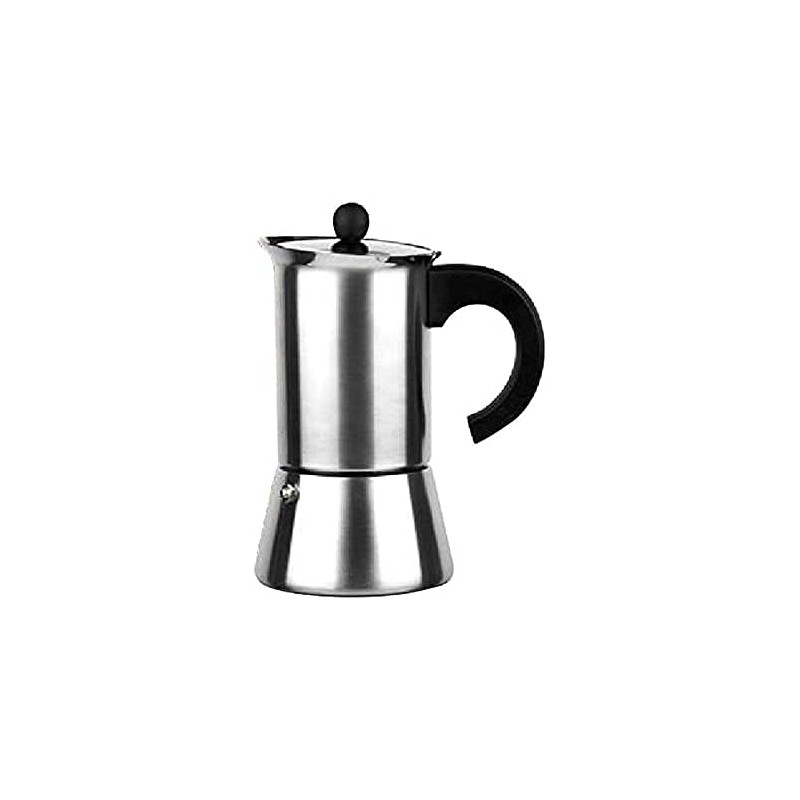 IBILI - Express-Kaffeekocher Indubasic, 4 Tassen, 185 ml, Edelstahl, für