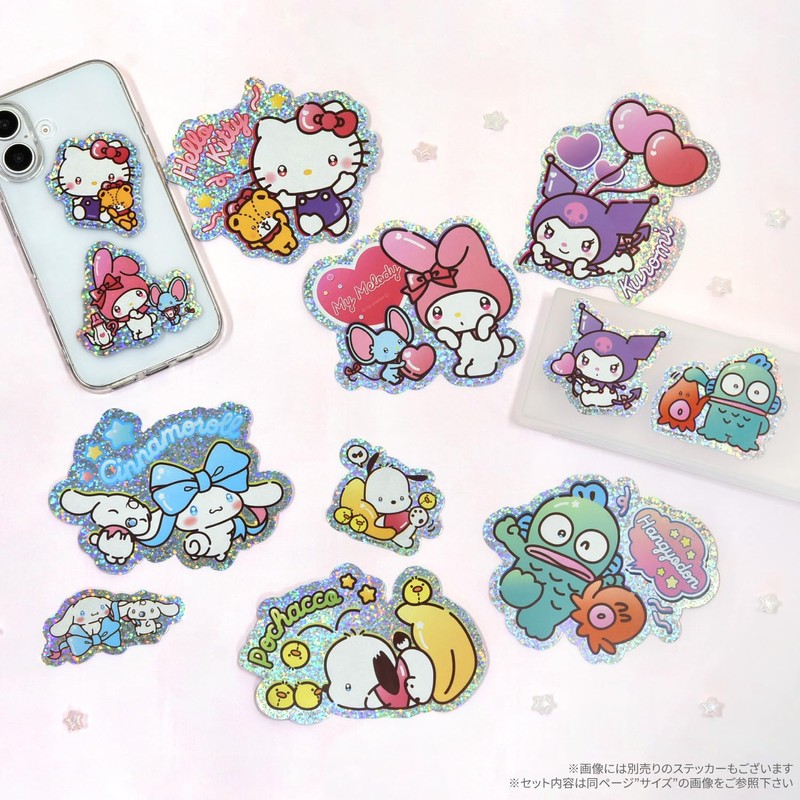 Gourmandies Sanrio Characters Mobile Sticker My Melody SANG-483MM