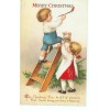 CHRISTMAS GREETING ELLEN CLAPSADDLE THE BUSY PAINTER REPRODUCTION (X-84)