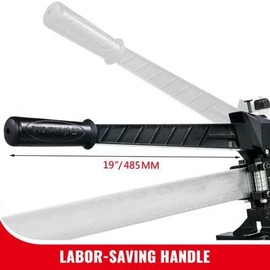 Happybuy Tile Cutter 39 Inch, Manual All-Steel Frame Cutting Machine with Laser Guide & Spare Cutter for Porcelain Ceramic Floor Tiles