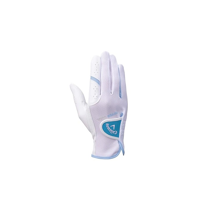 Callaway Gloves HYPER COOL DUAL WMS WHT/BLU 20 25 (20
