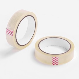 Sellotape 2 Rolls Clear Packing Tape Strong Parcel Tape 24mm X 40m Transparent Cellotape Packaging Tape for Parcels, Gifts, School, Office Sticky Sealing, Crafts, Dispensers