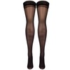 Truform Sheer Compression Stockings, 8-15 Mmhg, Women's Thigh High Length,