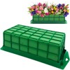 Floral Foam Cage,Flower Foam with Holder,Dry & Wet Flower Foam