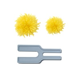 Creammuffin Pom Pom Maker,for Fluff Ball Weave DIY Wool Yarn Knitting Craft Project Simple Rope Braided Loom Maker,Tassel Tool for Kids and Adult