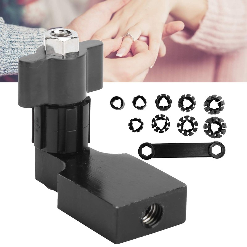 Brrnoo Ring Fixture Clamp Holders, Jewelry Ring Fixed Setting Polishing