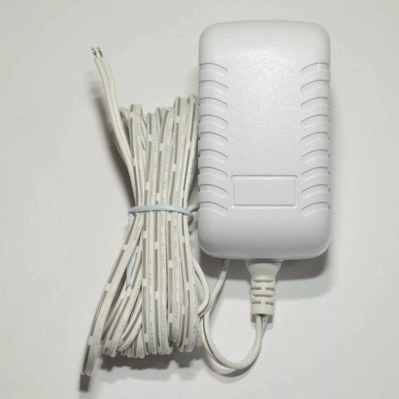 AVO 24VD100W 24VDC 1.0Amp White DC Power Supply Wall Plug