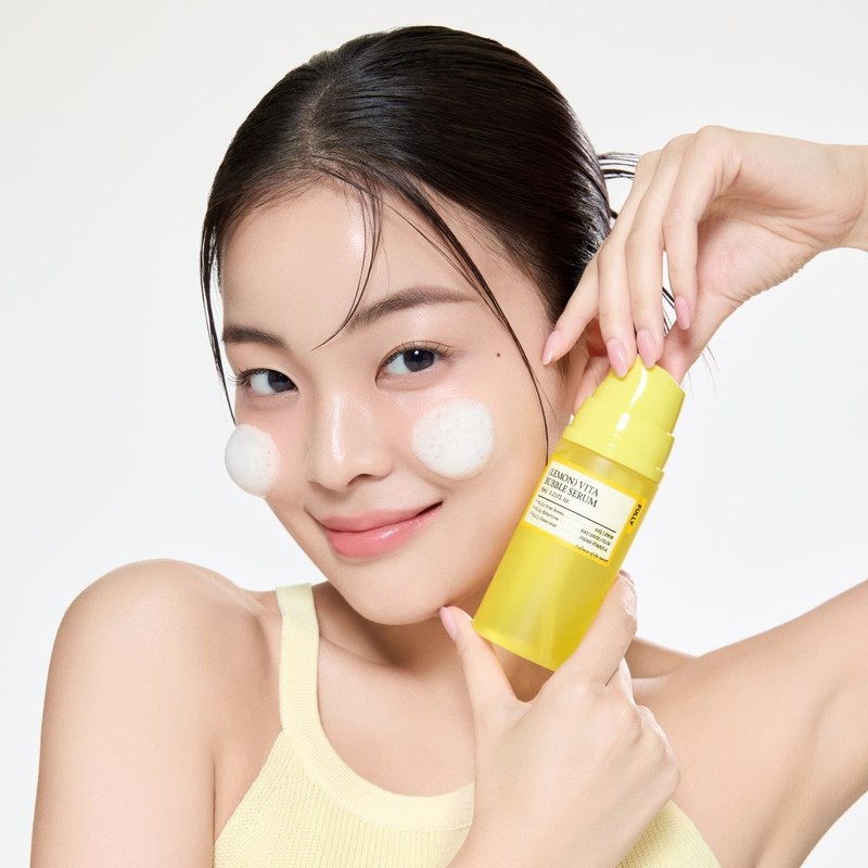 pulley Fully Lemon Vita Bubble Serum 95ml Vitamin C Trace
