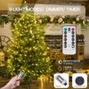 suddus Fairy Lights Battery Operated with Remote, 33ft 100 LED