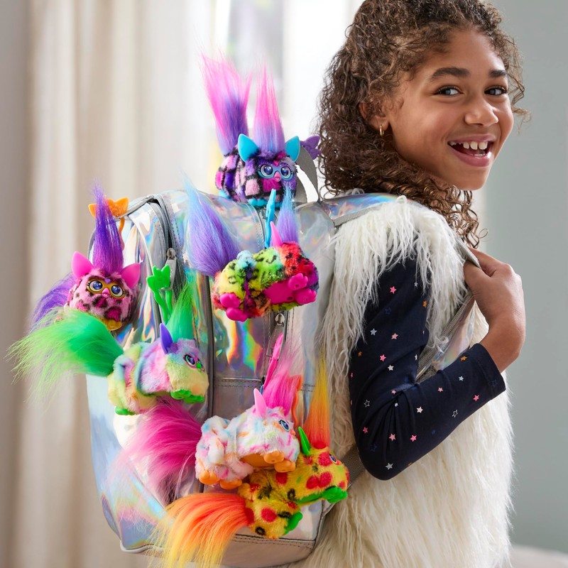 Furby DJ Furblets Can-Dee-Swirl Plush Toy