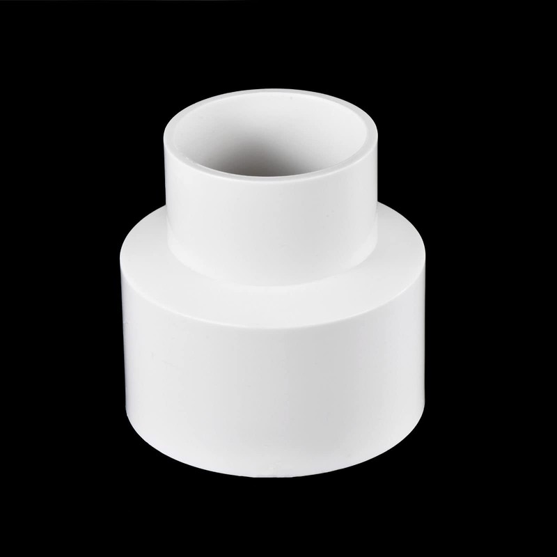 PATIKIL PVC Reducer Pipe Fitting 75mm to 50mm ID, Straight