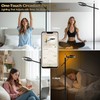 GLOWRIUM Smart Floor Lamp with Remote,Led Floor Lamp with APP,Stepless