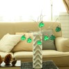 Leinuosen 48 Pieces St Patrick's Day Shamrocks Ornament Good Luck