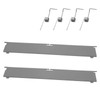 2Pcs DC63-01140A Dryer Lint Screen Filter Cover with Spring, Replacement