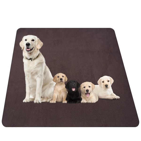 Large Washable Dog Pee Pad for Floor, Reusable Pet Whelping