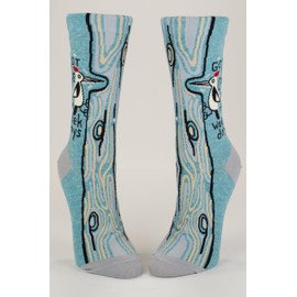 Blue Q Women's Funny Novelty Crazy Crew Socks with Sassy Fun Sayings