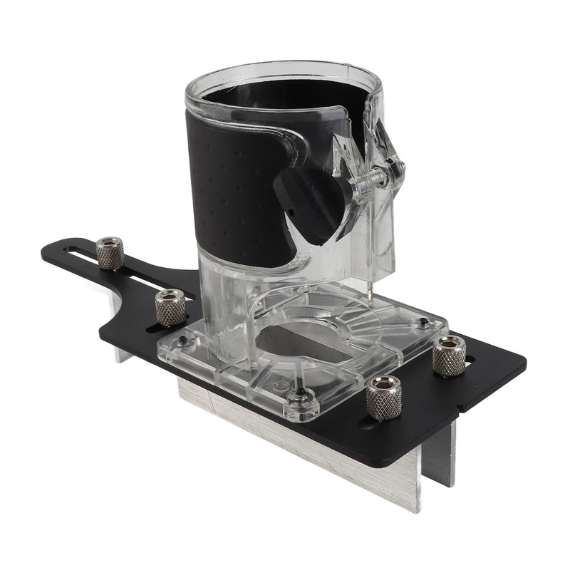 2 in 1 Slotting Bracket Woodworking Router Base for Cabinet