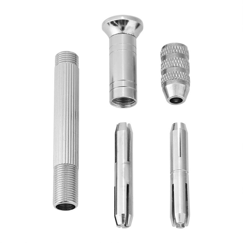 Mini Precision Hand Twist Drill 10 x Drill Bit Tool
