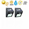 Unbranded 6 pcs 20LED Solar Powered PIR Motion Sensor Light