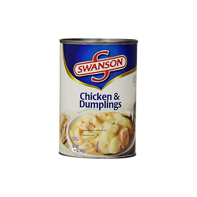 Swanson, Chicken and Dumplings, 10oz Can (Pack of 6)